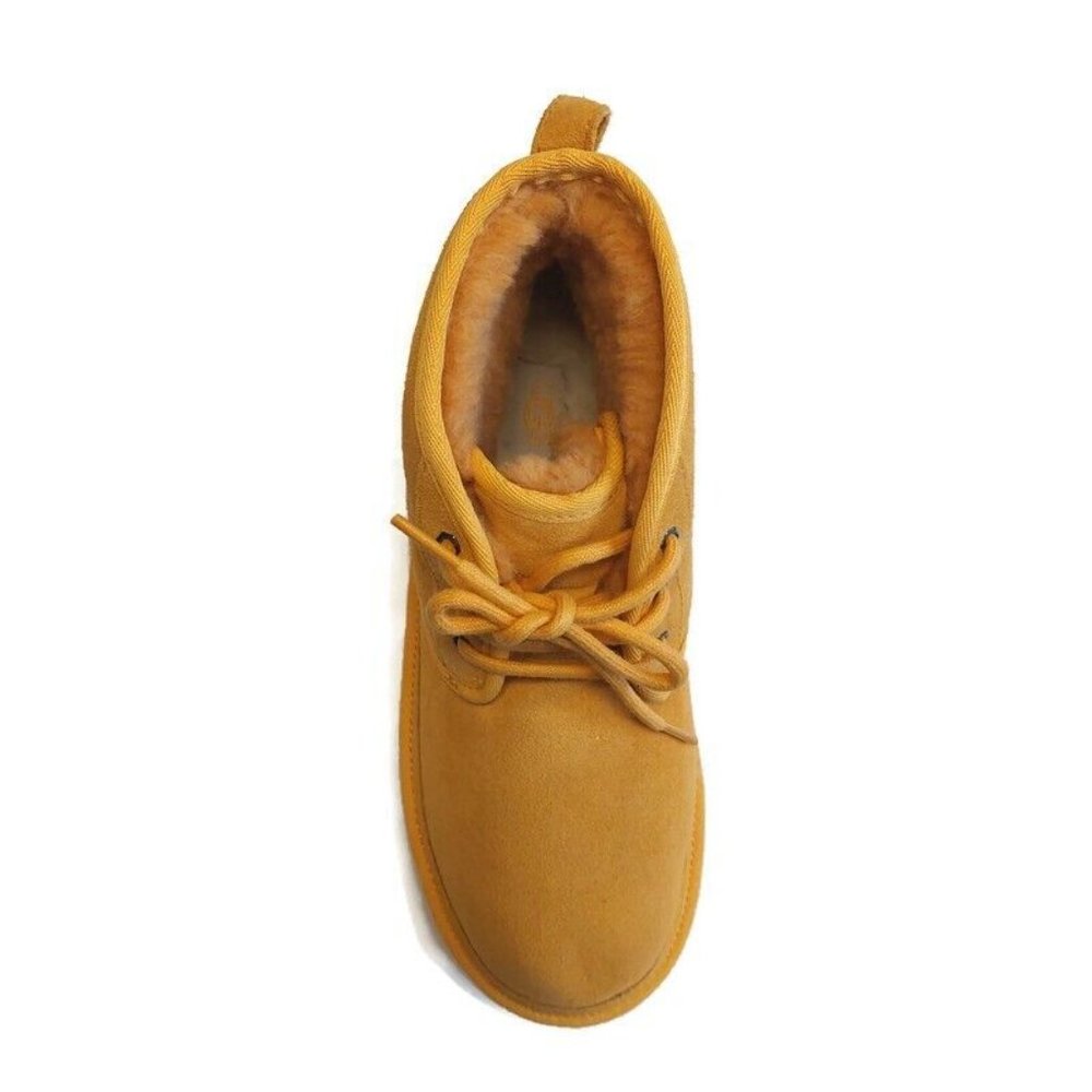 UGG Big Kids Size 4 Womens Size 5 Neumel II Chukka Boots Suede Amber #1017320K - Picture 2 of 8